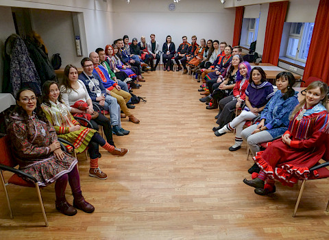 Participants of the first Arctic Leader’s Youth Summit in Rovaniemi, 2019 photo