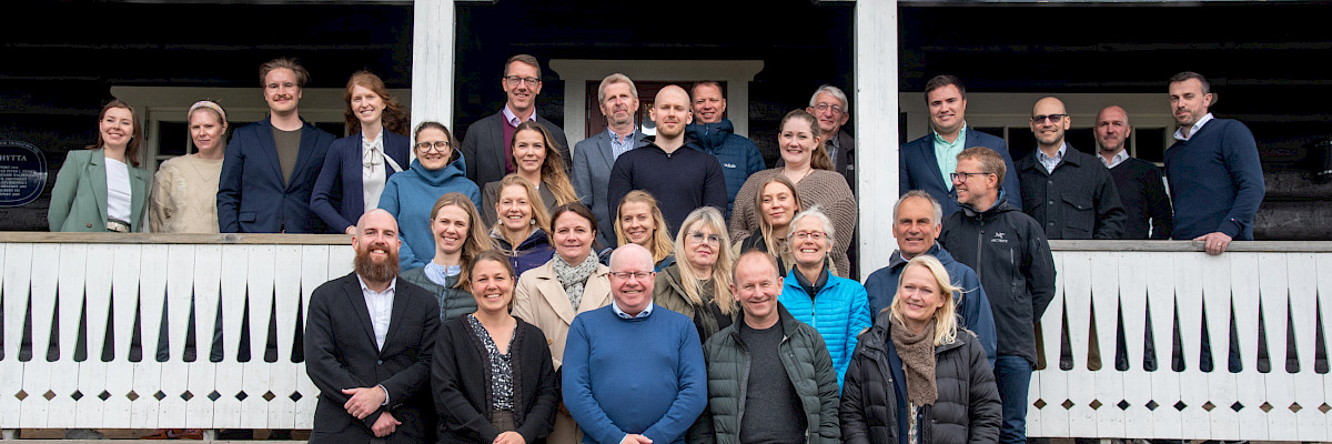 The Norwegian Chairship team with the Working Group and Expert Group Chairs and Secretariats in Tromsø