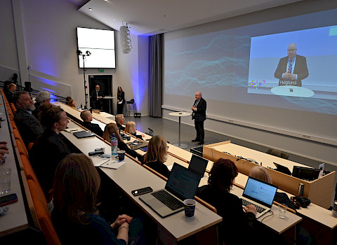 Morten Høglund, Chair of the Arctic Council Senior Arctic Officials, gave an opening speech.