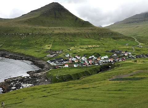 Gjógv on the Faroe Islands
