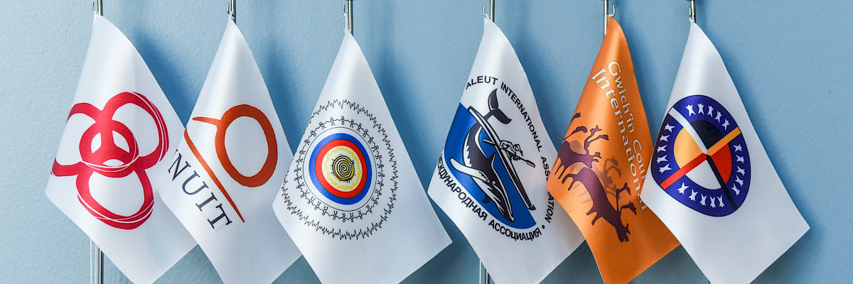 Flags of the six Permanent Participant organizations