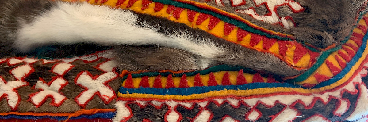 Reindeer fur clothing, Yamalo-Nenets Autonomous District, Russian Federation.