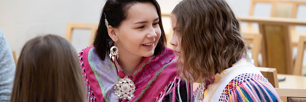 Participants in CAFF’s youth summit, 2018 Environment Ministers’ meeting  Credit: Ministry of the Environment Finland/Kaisa Sirén