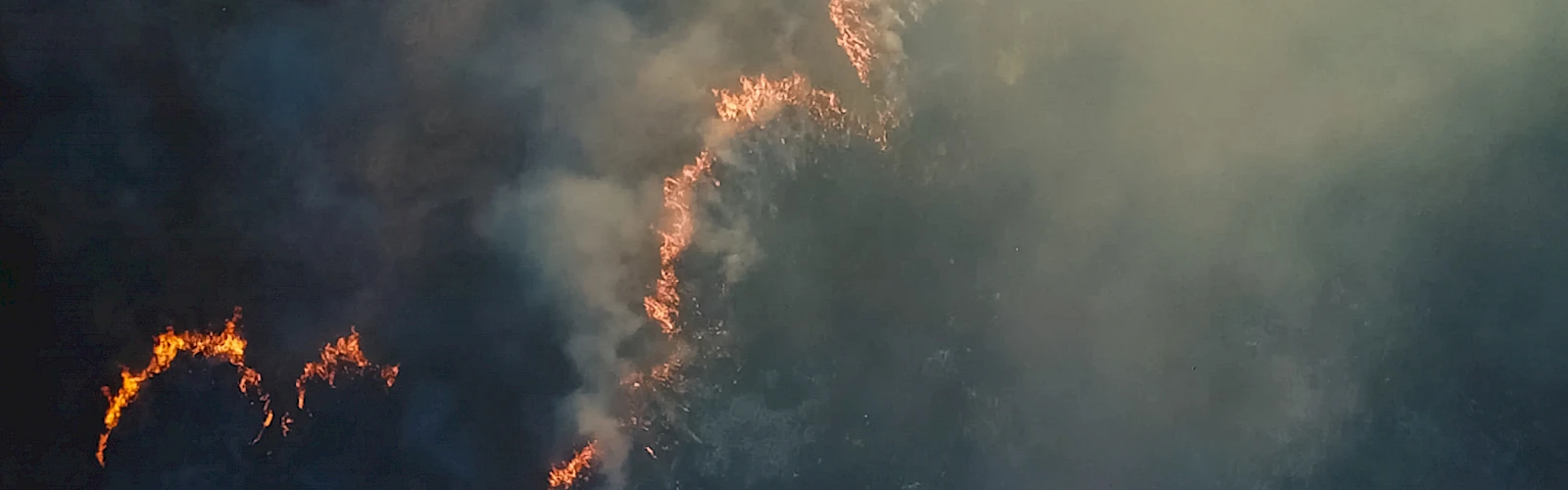 Photo of Arctic wildland fire